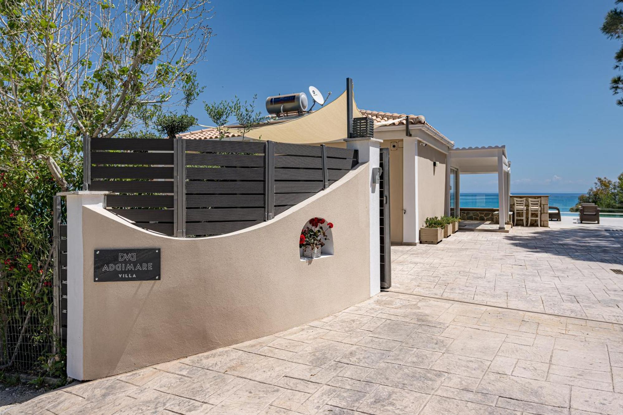Addimare Sea View Villa, And Events Venue Alykes  Exterior photo