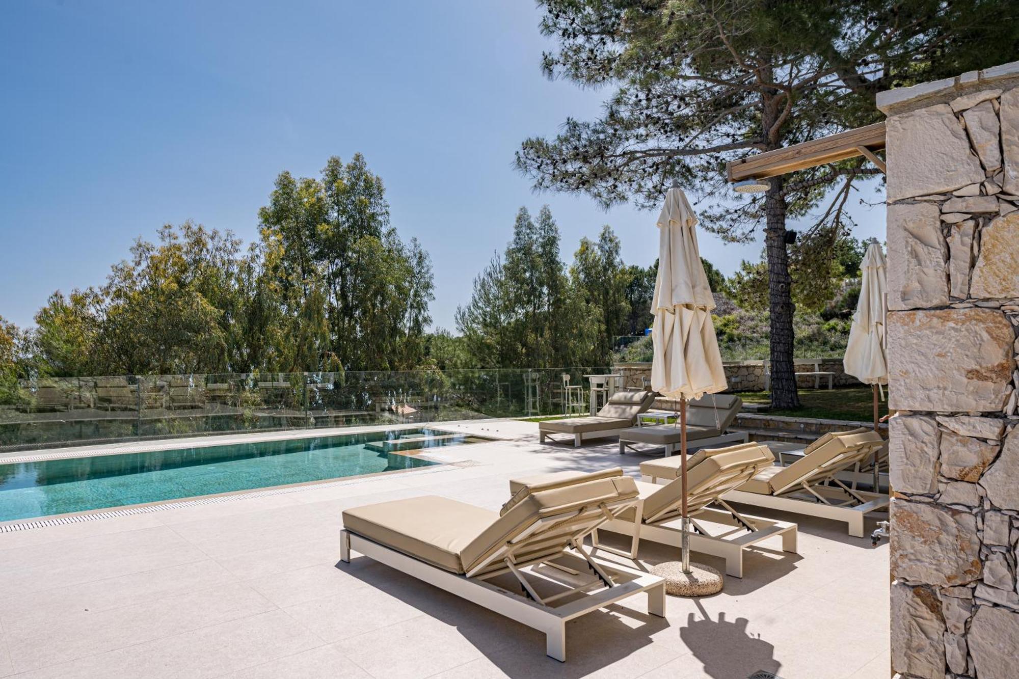 Addimare Sea View Villa, And Events Venue Alykes  Exterior photo