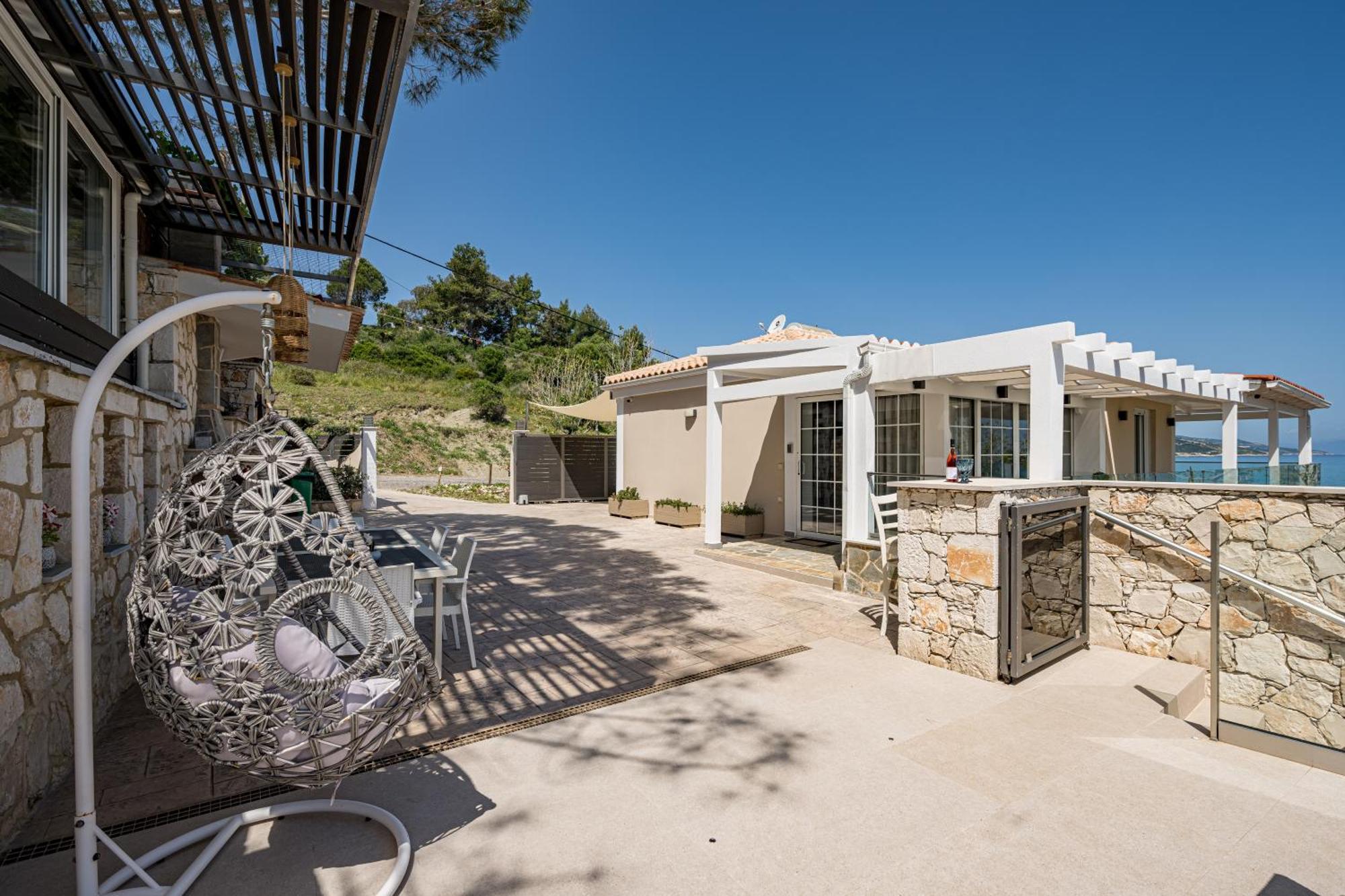 Addimare Sea View Villa, And Events Venue Alykes  Exterior photo