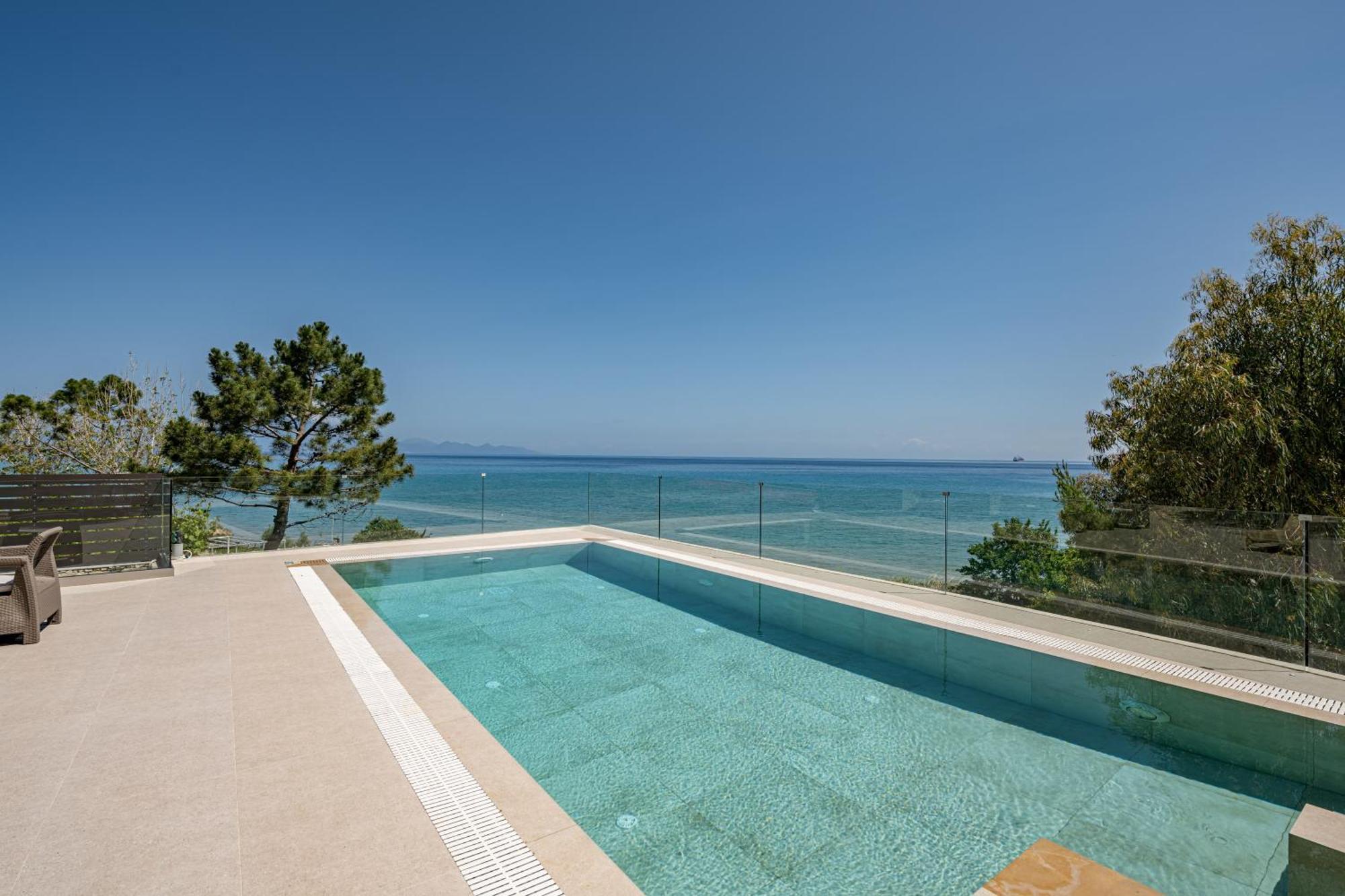 Addimare Sea View Villa, And Events Venue Alykes  Exterior photo